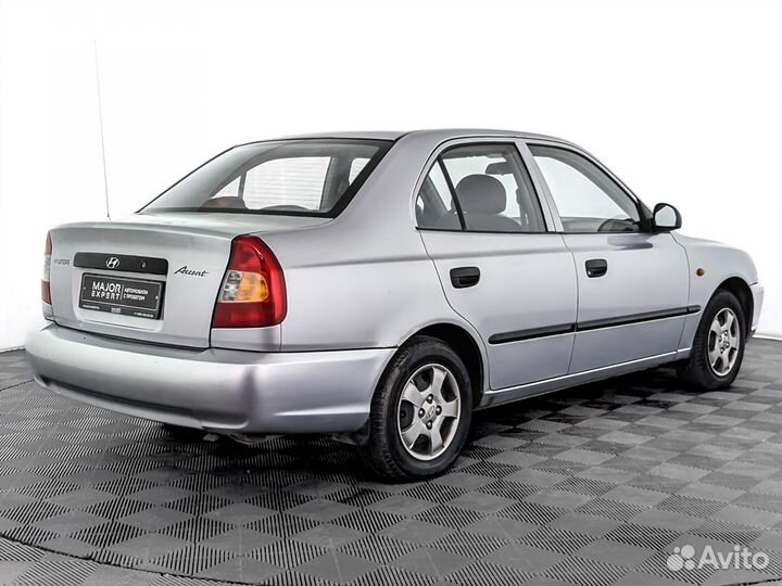 Hyundai Accent 1.5 МТ, 2007, 89 209 км