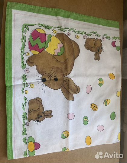 Салфетки новогодние и на пасху, винтаж