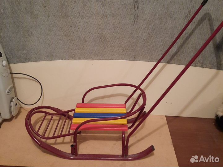 Детские зимние санки