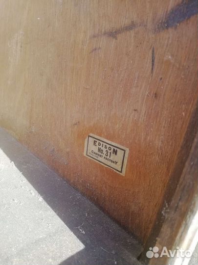 Edison тумба от патефона фонографа, винтаж