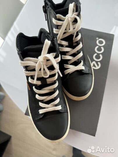 Ботинки детские кожаные ecco