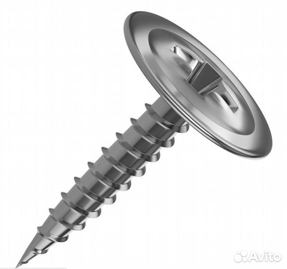 Саморезы с пресс-шайбой 4.2x13 оцинкованные с остр