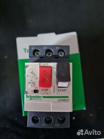 Автоматический выключатель schneider 20-25А 3р