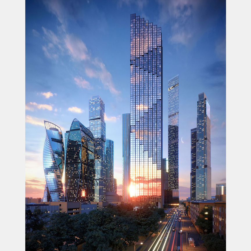 4-к. квартира, 158,7 м², 66/85 эт.