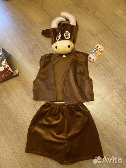 Новогодний костюм бычка110