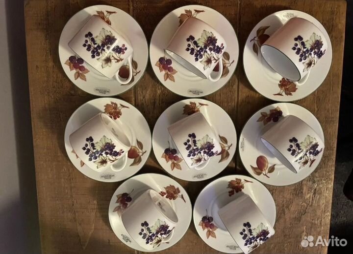 Чайная пара Royal Worcester Evesham