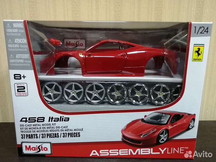 Maisto 1 24 сборная Ferrari 458 Italia