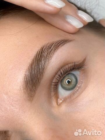 Долговременая укладка бровей, наращивание ресниц