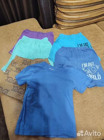 Летние вещи для мальчика пакетом 1-2 года