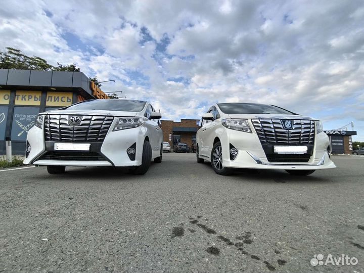 Аренда Toyota Alphard с водителем