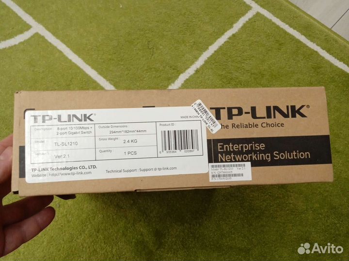 Коммутатор, свич TP-link, роутер сетевой