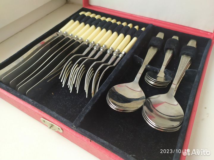 Набор столовых приборов Зик СССР нержавейка