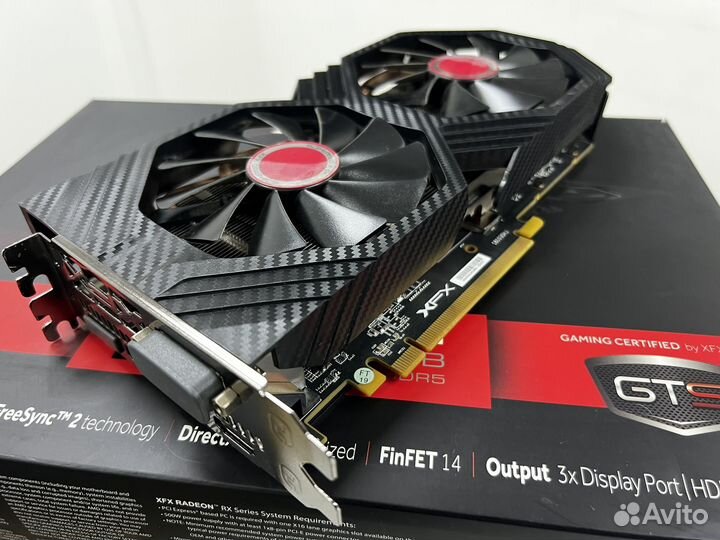 Видеокарта XFX rx580 8gb