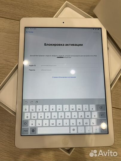 Планшет apple iPad air