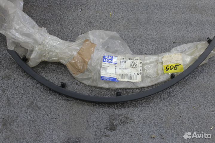 Накладка заднего крыла левого для VAZ LADA Largus