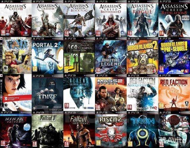 Игры на сони 3 ps3