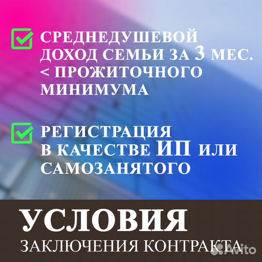 Бизнес-план для соцконтракта
