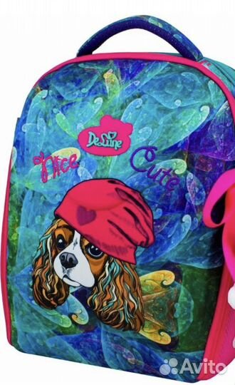 Рюкзак (ранец) школьный для девочки DeLune