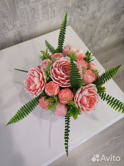 Букет из мыла