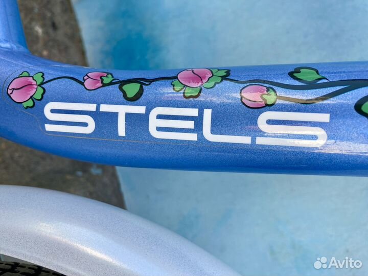 Детский велосипед stels Flyte Lady 14 Z011 голубой