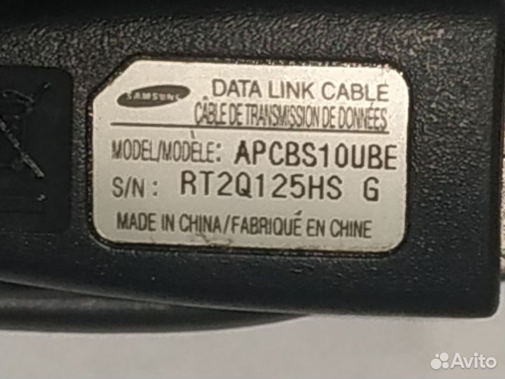 Дата кабель на Samsung