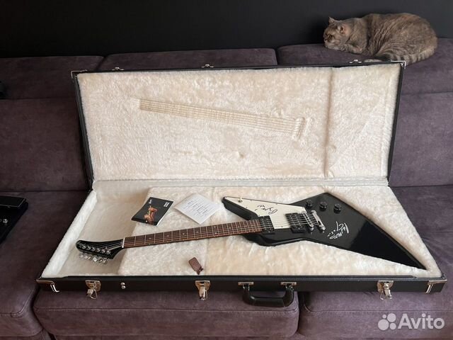 Gibson Explorer 2010 USA с автографами Scorpions объявление продам