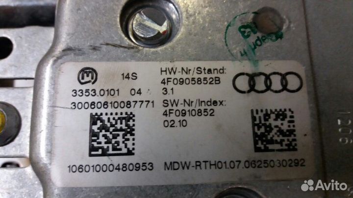 Колонка рулевая электрическая Audi Allroad A6 C6