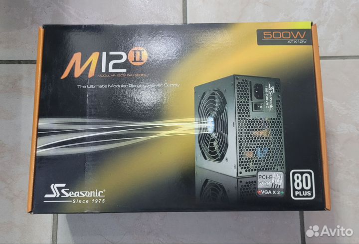 Блок питания 500W Seasonic M12II