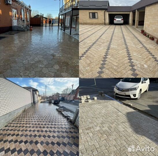 Бордюр тротуарный и поребрик