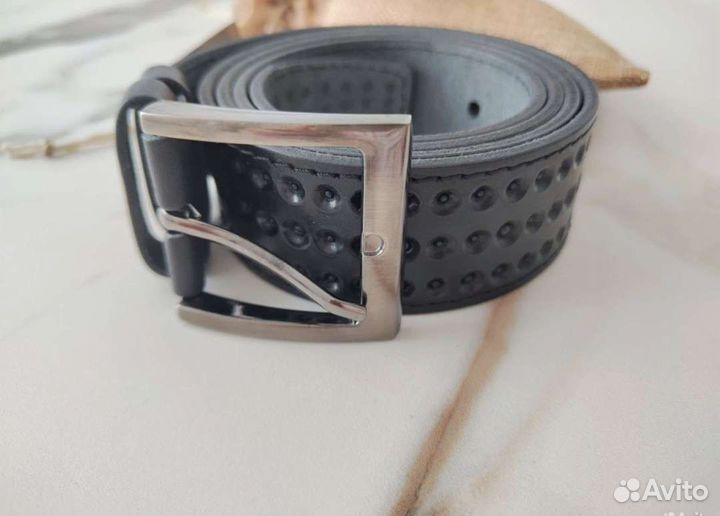 Ремень мужской кожаный