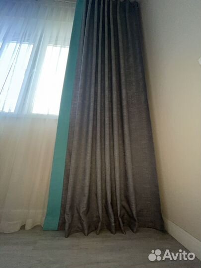 Комплект шторы и покрывало
