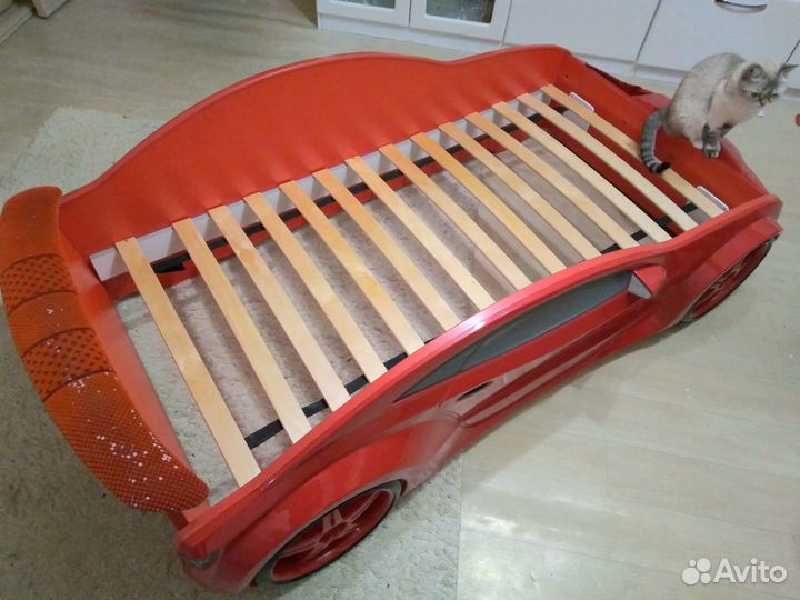 Детская кровать машинка Mercedes 3D