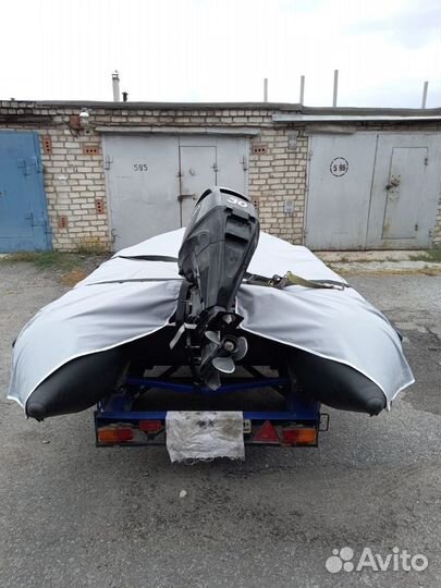 Лодка надувная Korsar с мотором Mercury