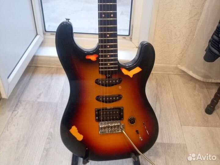 Электрогитара lead star Германия (антиквариат)