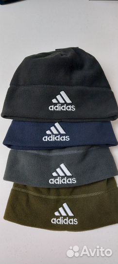 Мужская шапка Adidas флисовая