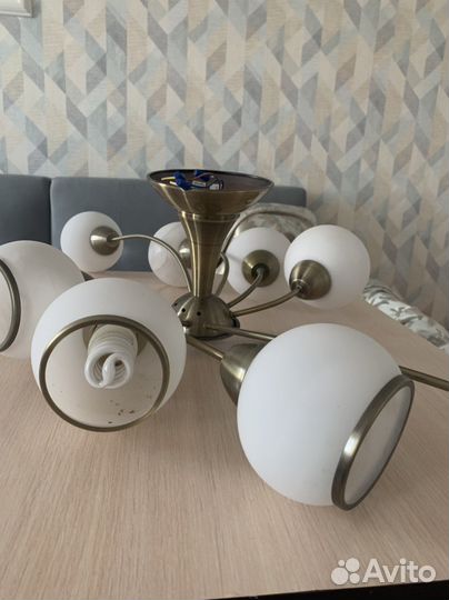 Люстра винтаж италия