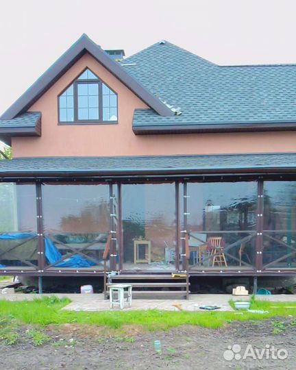 Мягкие окна для веранды