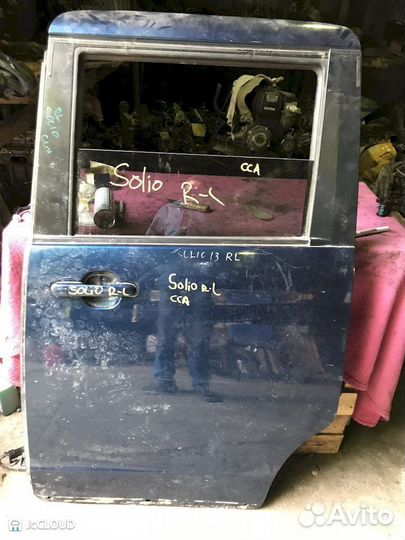 Дверь на suzuki Wagon R solio MA15S K12B