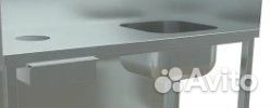 Стол для чистки рыбы счр-130/70