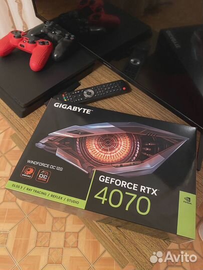 Видеокарта RTX 4070 windforce 12GB OC