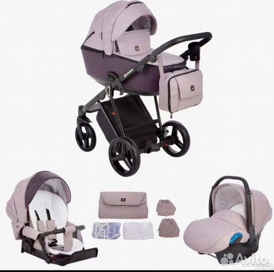 Коляска Adamex Cristiano 3 в 1