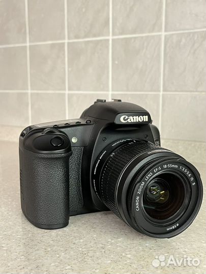 Зеркальная камера canon 30d + объектив 18-55