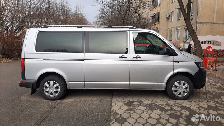 Рейлинги продольные Volkswagen T5, Т6 длинная база