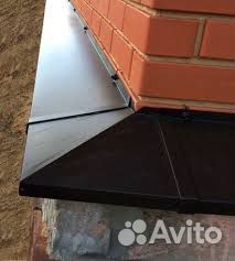 Отливы оконный цокольный в размер