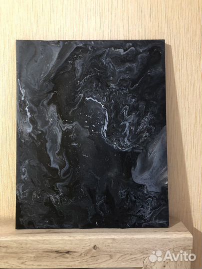 Картина флюид арт