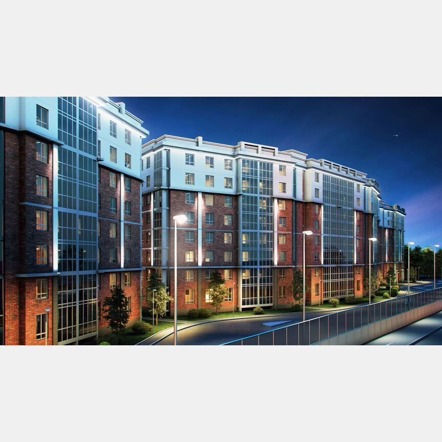 Квартира-студия, 34,4 м², 2/8 эт.