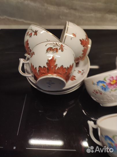 Чайные пары и чашки, Вербилки