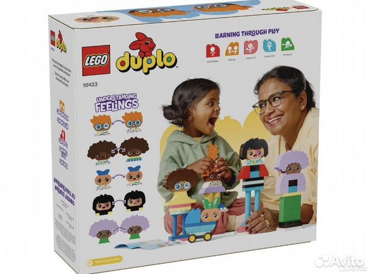 Конструктор Lego Duplo 10423 человеки с эмоциями