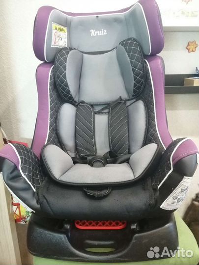 Детское автокресло kruiz babyton 0-25 кг