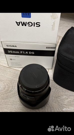 Объектив sigma 35mm 1.4